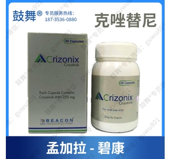 【孟加拉碧康制药】克唑替尼Crizotinib（Crizonix 250）