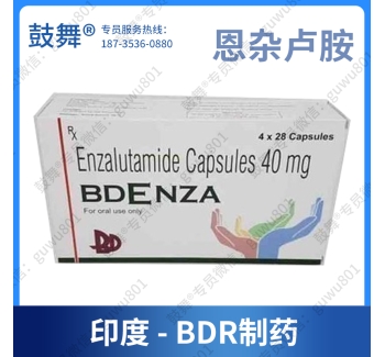 【印度BDR】恩扎卢胺Enzalutamide（Bdenza）