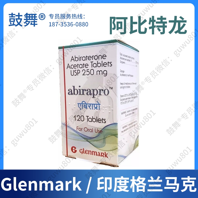 【印度仿制】阿比特龙Abiraterone（阿比拉普 Abirapro-250）