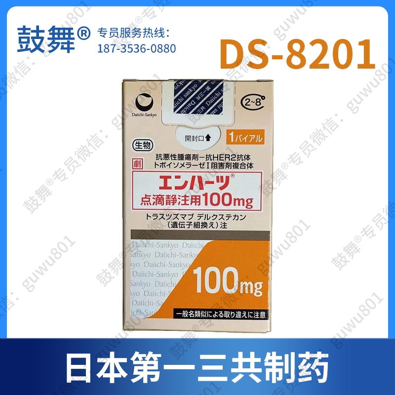 【原研-日本第一三共制药】曲妥依沙替康DS-8201（恩赫图 Enhertu）