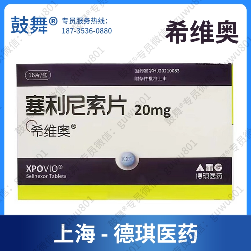 【原研-上海德琪医药】塞利尼索Selinexor（希维奥 Xpovio）
