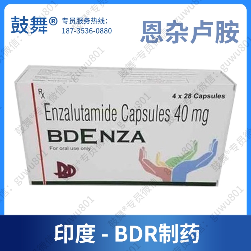 【印度BDR】恩扎卢胺Enzalutamide（Bdenza）