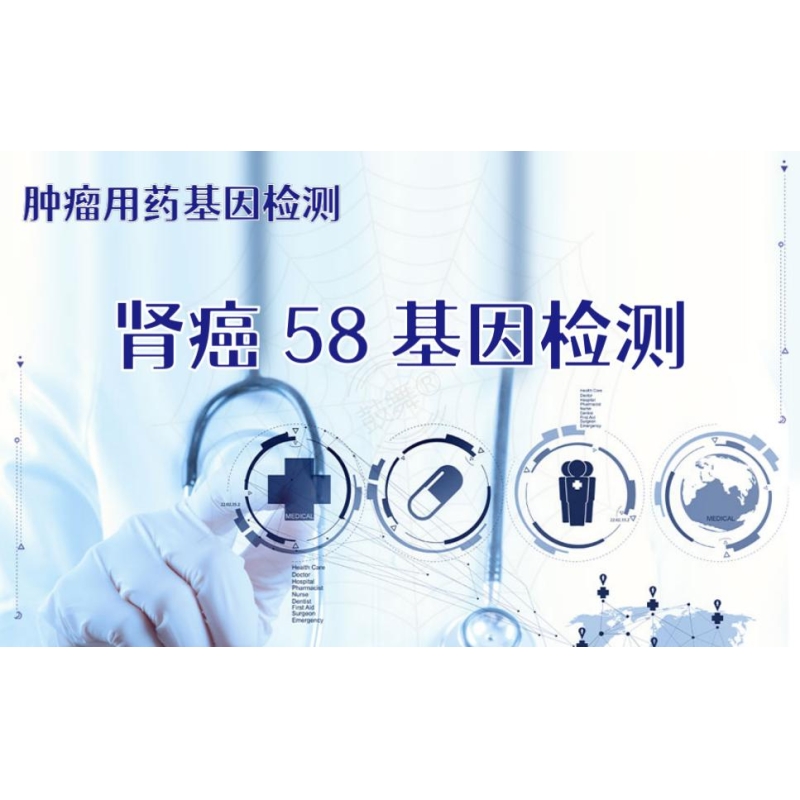 【肿瘤用药检测】肾癌58基因检测