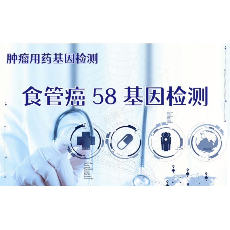 【肿瘤用药检测】食管癌58基因检测