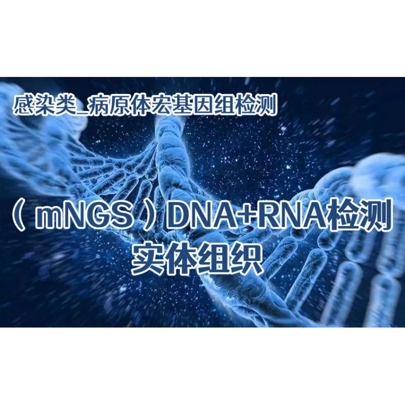 【感染类_病原体宏基因组（mNGS）DNA+RNA检测】实体组织