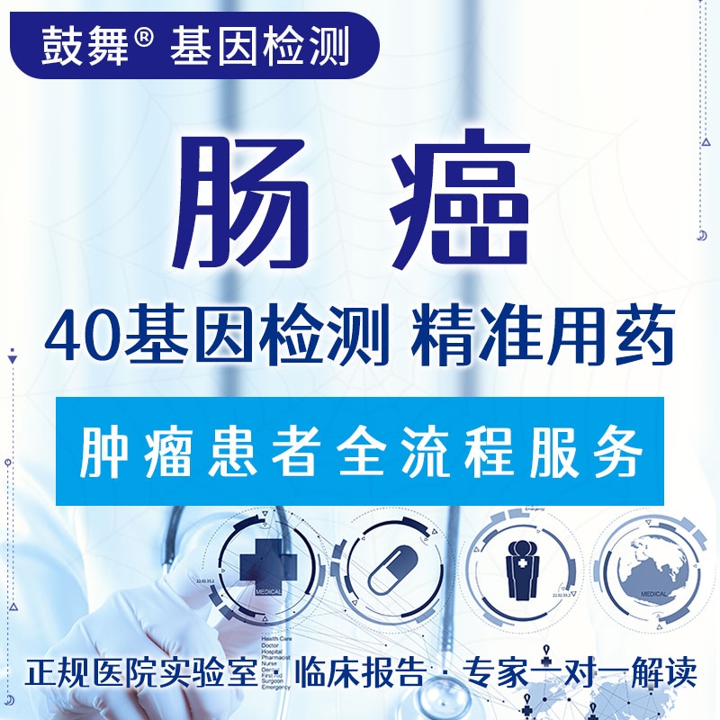 【肿瘤用药检测】肠癌40基因检测（35靶向+5化疗+MSI/MMR）
