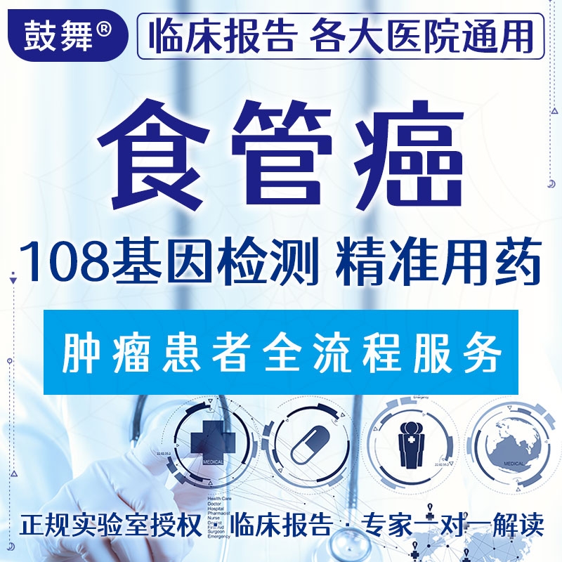 【肿瘤用药检测】食管癌108基因检测