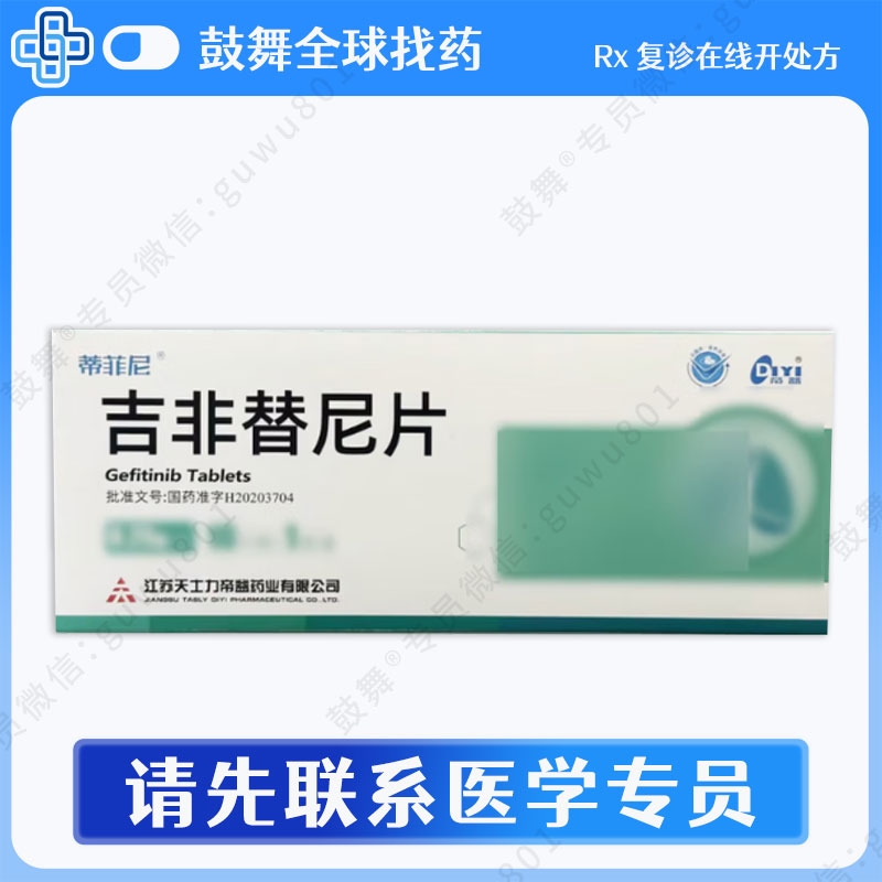 吉非替尼Gefitinib（蒂菲尼）0.25g-10片