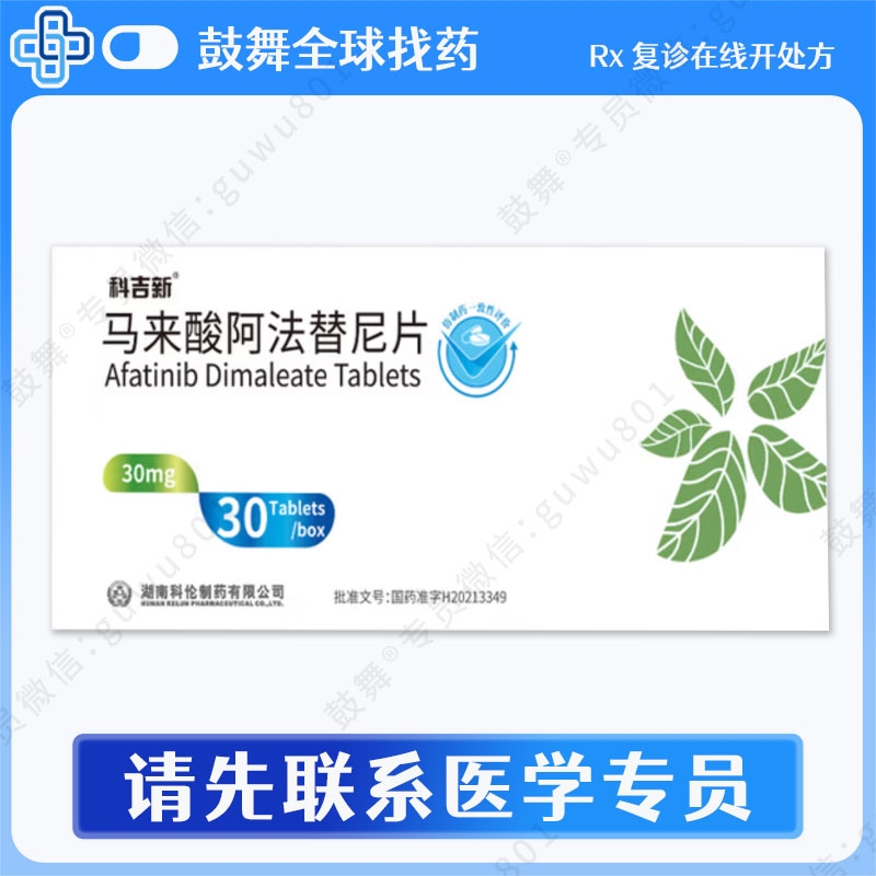 阿法替尼Afatinib（科吉新）30mg-30片