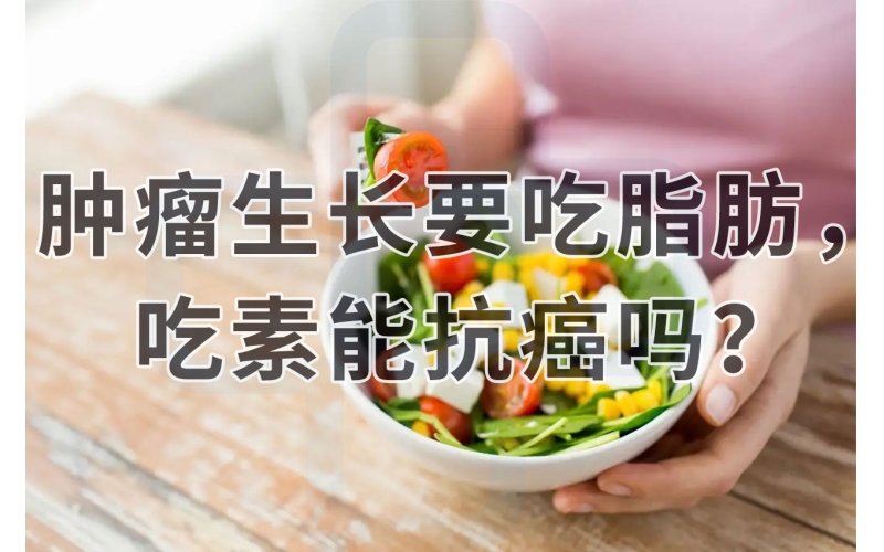 【研究】肿瘤生长要吃脂肪，吃素能抗癌吗？