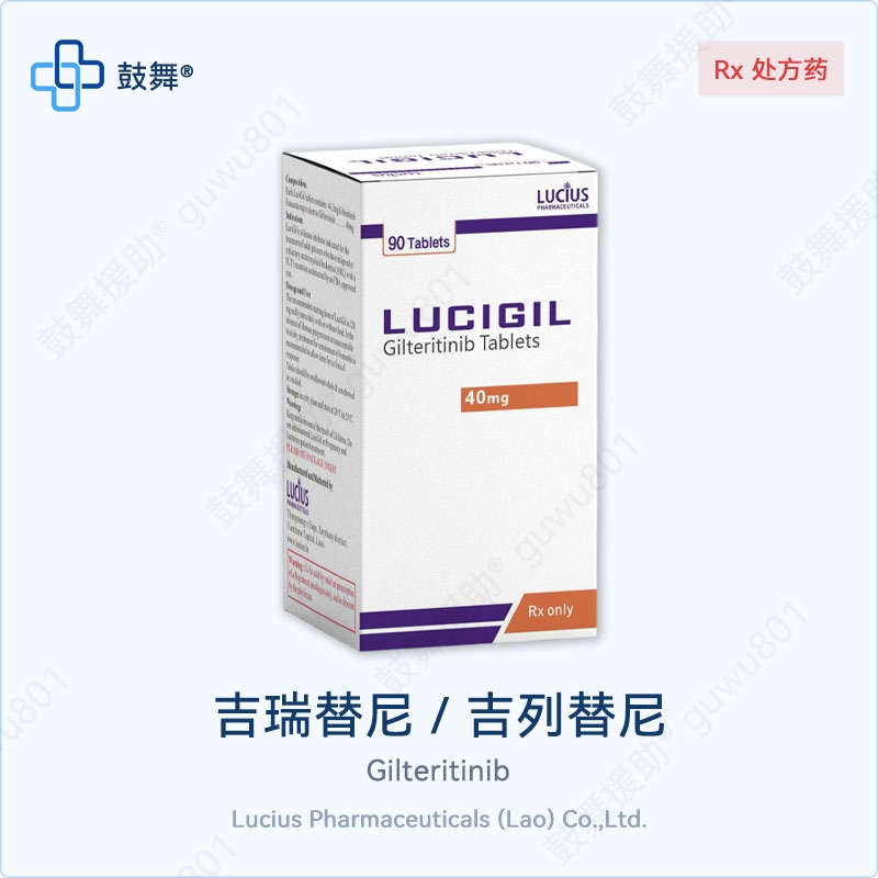 吉瑞替尼/吉列替尼Gilteritinib（LuciGil）40mg-90片