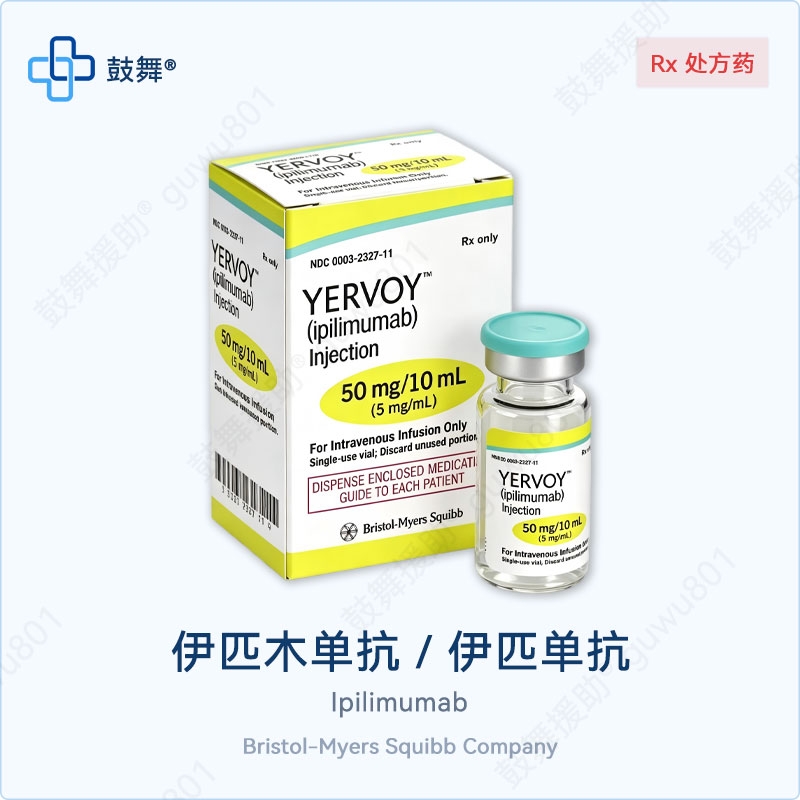 伊匹木单抗/伊匹单抗Ipilimumab（逸沃 Yervoy 50）Y药