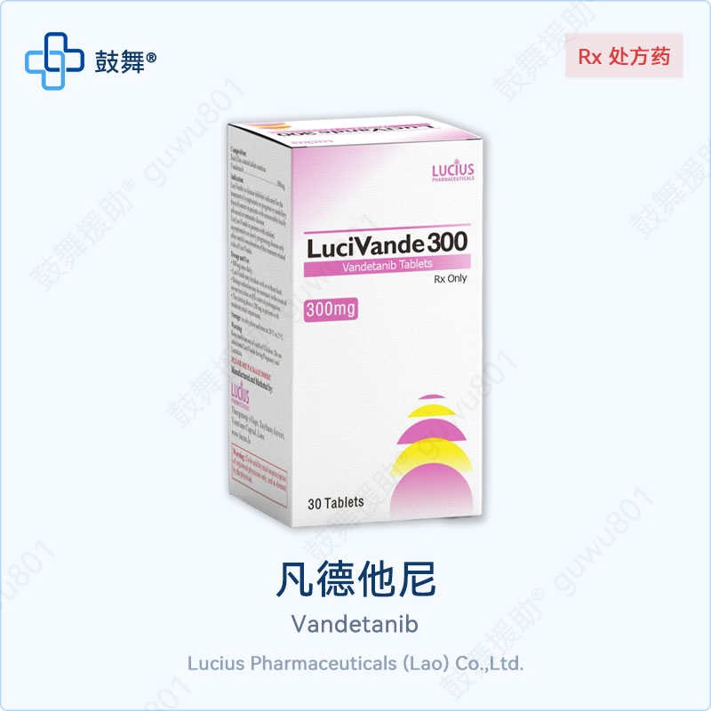 凡德他尼Vandetanib（LuciVande）300mg-30片